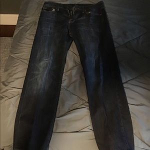 Lucky Brand 221 Original Straight Jeans 34x32